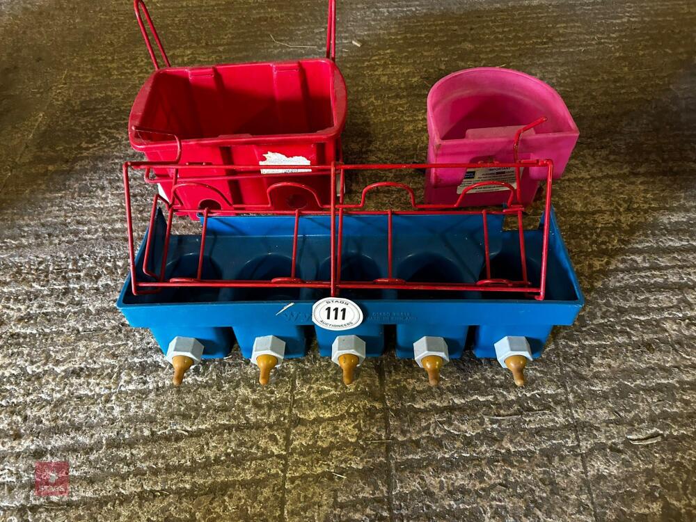 3 LAMB MILK FEEDERS (111)