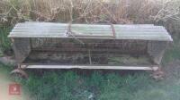 8' GALVANISED HAY RACK