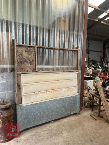 RICE HORSE TRAILER PARTITION