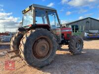 1989 MASSEY FERGUSON 390 4WD TRACTOR - 4