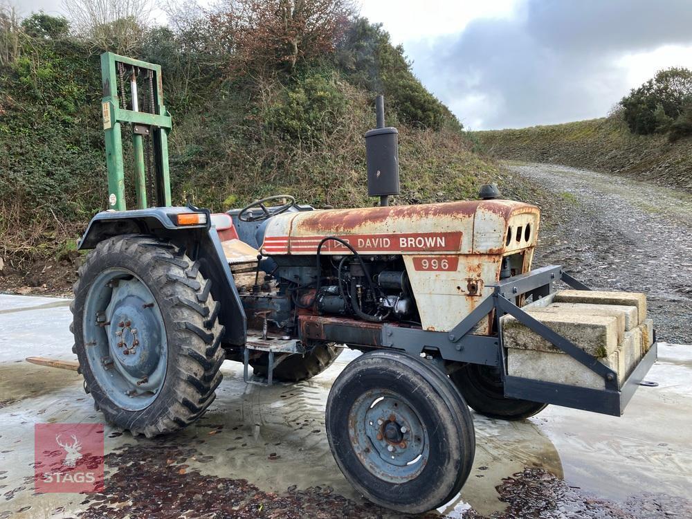 1993 DAVID BROWN 990 2WD TRACTOR