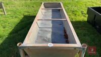 FREESTANDING CATTLE FEED TROUGH - 4