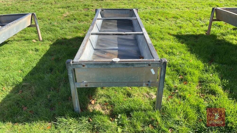 FREESTANDING CATTLE FEED TROUGH