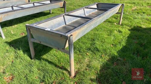 FREESTANDING CATTLE FEED TROUGH