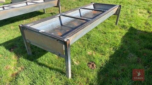 FREESTANDING CATTLE FEED TROUGH