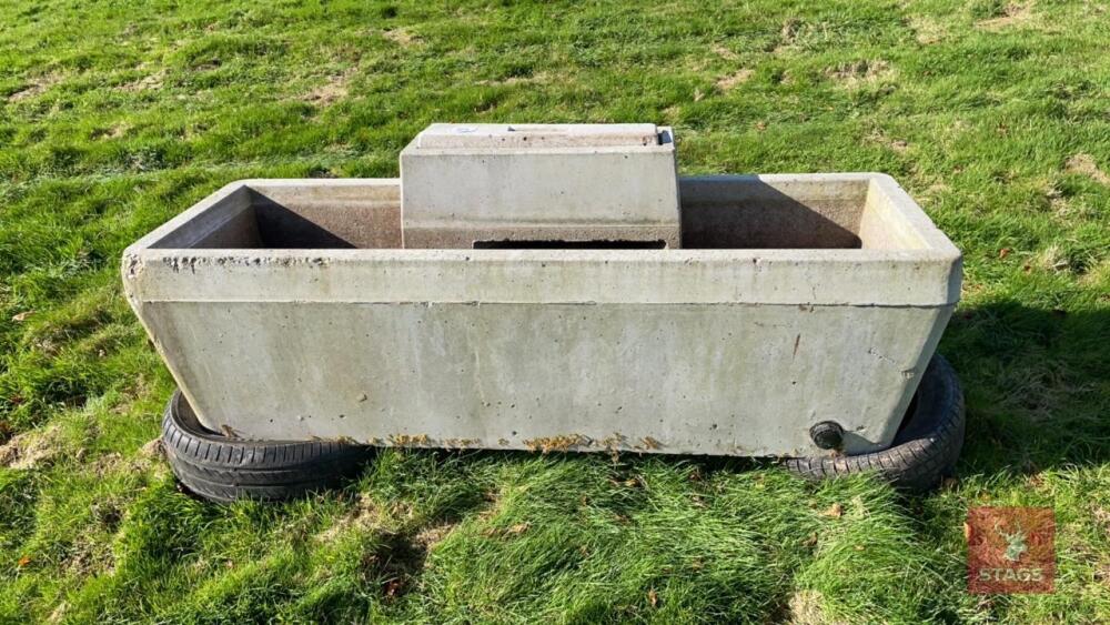 CONCRETE WATER TROUGH