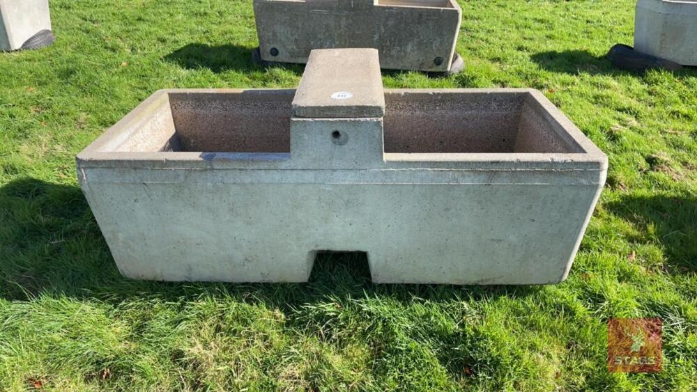 CONCRETE WATER TROUGH