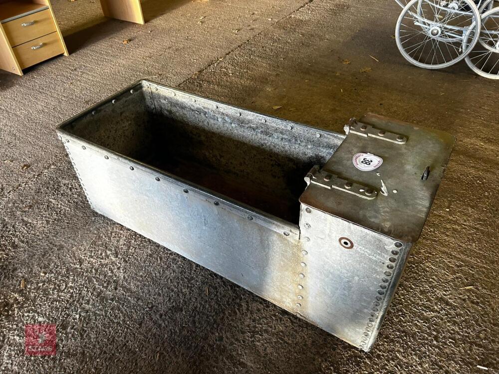 RIVETED WATER TROUGH/PLANTER (38)