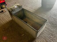 RIVETED WATER TROUGH/PLANTER (38) - 5