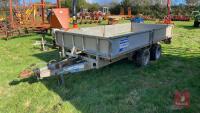 IFOR WILLIAMS 12' FLATBED TRAILER