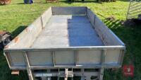 IFOR WILLIAMS 12' FLATBED TRAILER - 6