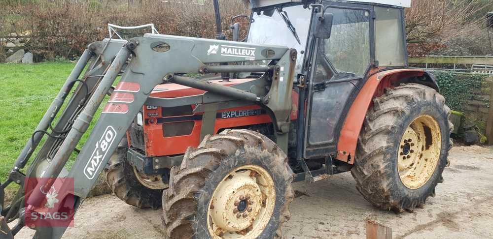 1993 SAME EXPLORER 80 II LP 4WD TRACTOR