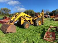 MASSEY FERGUSON 35 3 CYL INDUSTRIAL TRACTOR C/W FRONT LOADER - 4