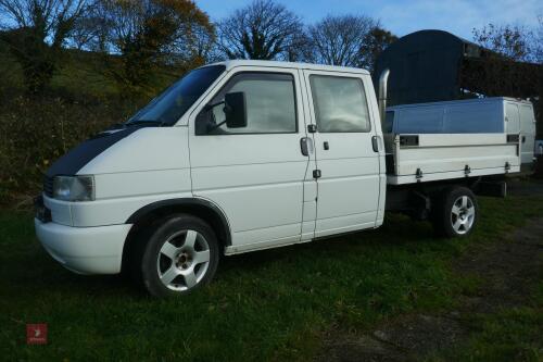 2002 VOLKSWAGEN T4 CREW CAB VAN