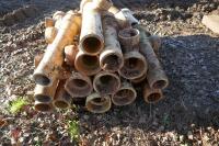 PALLET OF CLAY DRAINAGE PIPE - 3