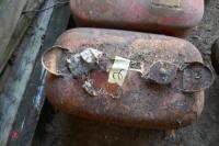 2 METAL BOAT FUEL CANS (2) - 3