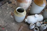 LARGE QTY OF STONEWARE JUGS - 7