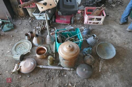 LARGE QTY OF VINTAGE BRASS SUNDRIES