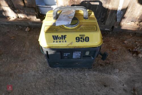 WOLF 950 PETROL GENERATOR