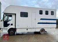 2006 RENUALT 7.5T HORSE LORRY - 2