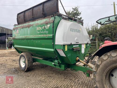 2010 KEENAN 320 FIBRE MEC FEEDER WAGON