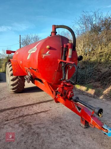 2002 REDROCK 2000G SLURRY TANKER