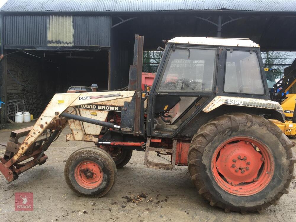 1981 DAVID BROWN 1390 2WD TRACTOR