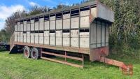 28' TWIN AXLE LIVESTOCK TRAILER - 4