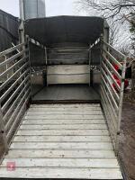 12' IFOR WILLIAMS LIVESTOCK TRAILER - 7