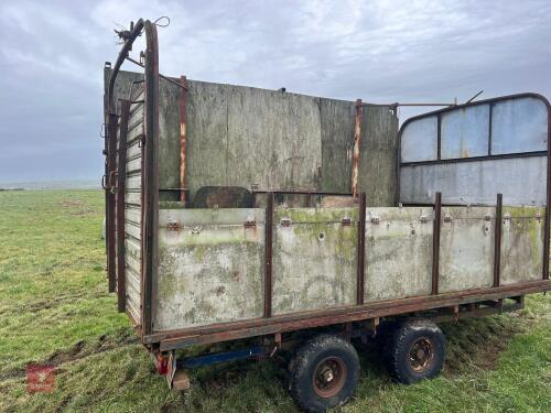 HOMEMADE SHEARING TRAILER