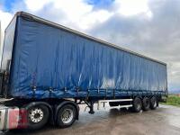 2010 MONTRACON CURTAINSIDE ARTIC TRAILER