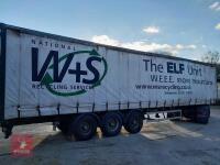 2003 KELBERG CURTAINSIDE ARTIC TRAILER