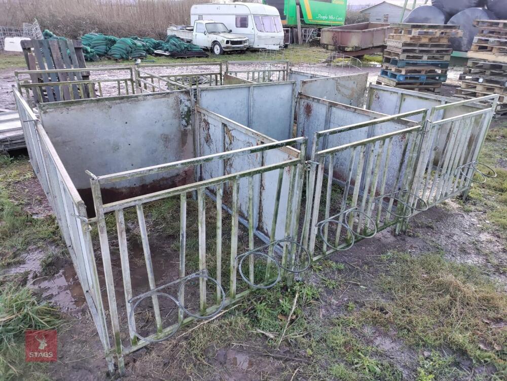 6 COMPLETE CALF PENS