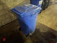 BLUE WHEELIE BIN (151)