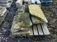 PALLET OF ASSORTED SLABS/BLOCKS (185) - 4