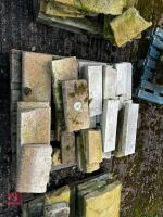 PALLET OF ASSORTED SLABS/BLOCKS (190) - 2