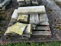 PALLET OF ASSORTED SLABS/BLOCKS (194)