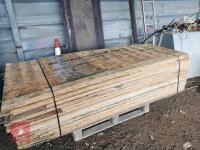 STAKC OF USED OSB BOARDS - 2