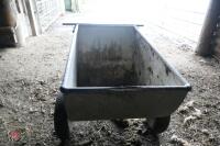 GALVANISED FEED TROLLEY - 2