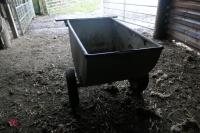 GALVANISED FEED TROLLEY - 8