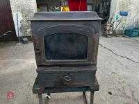 LARGE OIL FUELED STOVE