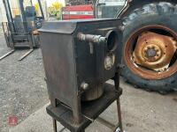 LARGE OIL FUELED STOVE - 4