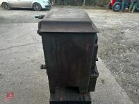 LARGE OIL FUELED STOVE - 7