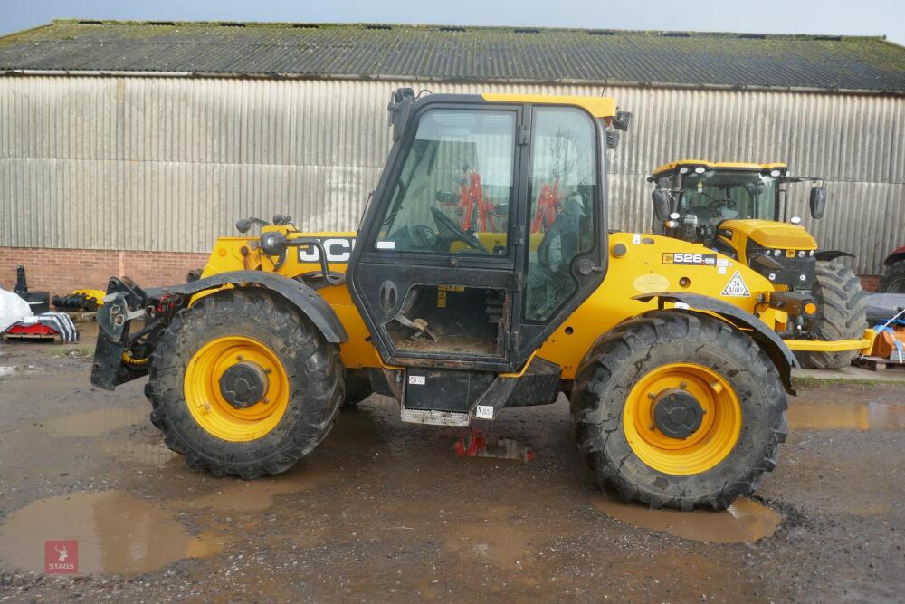 2018 JCB 526-56 AGRI PLUS TELEHANDLER