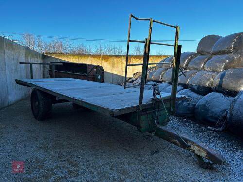 21' SINGLE AXLE BALE TRAILER