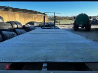 21' SINGLE AXLE BALE TRAILER - 14