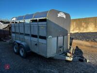 12' GRAHAM EDWARDS LIVESTOCK TRAILER - 13