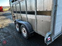 12' GRAHAM EDWARDS LIVESTOCK TRAILER - 23