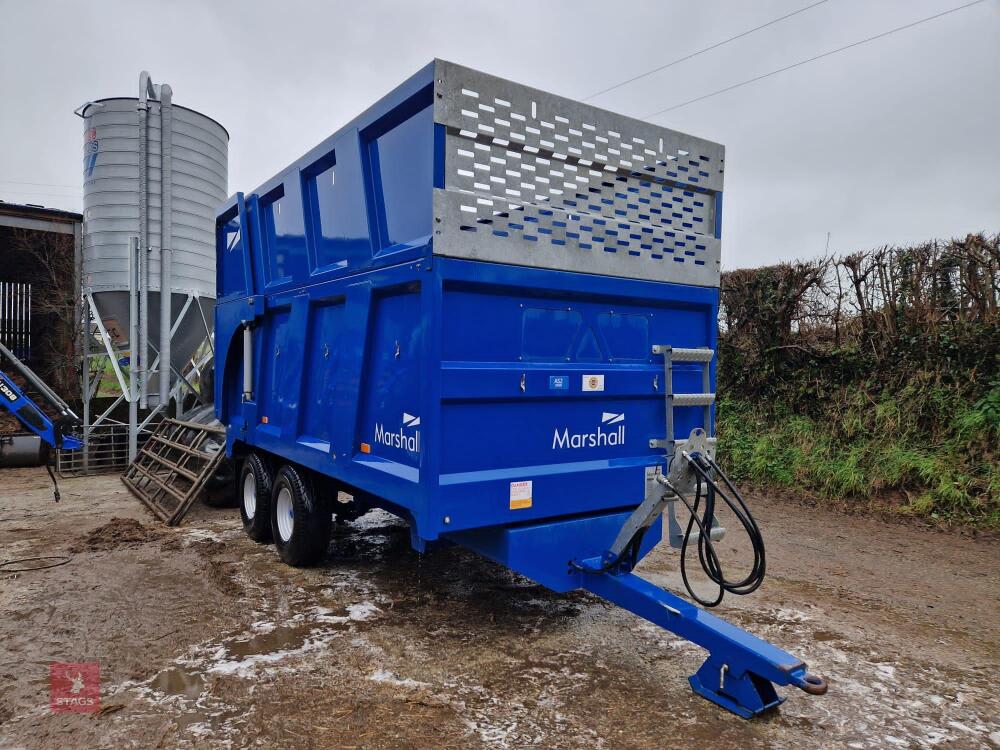 2018 MARSHALL QM8 SILAGE TRAILER