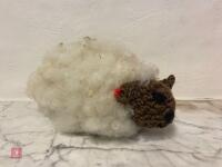 HANDMADE WOOL & CROCHET SHEEP - CHARITY